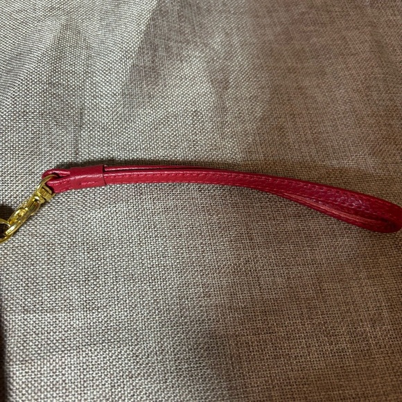Lodis Olivia Red Italian Leather Wristlet Wallet Combo. NWOT - Picture 4 of 12